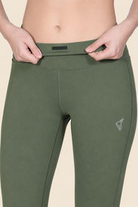 Zelocity Quick Dry Gym Leggings - Four Leaf Clover — thumbnail 5